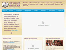 Tablet Screenshot of centersofcompassion.org